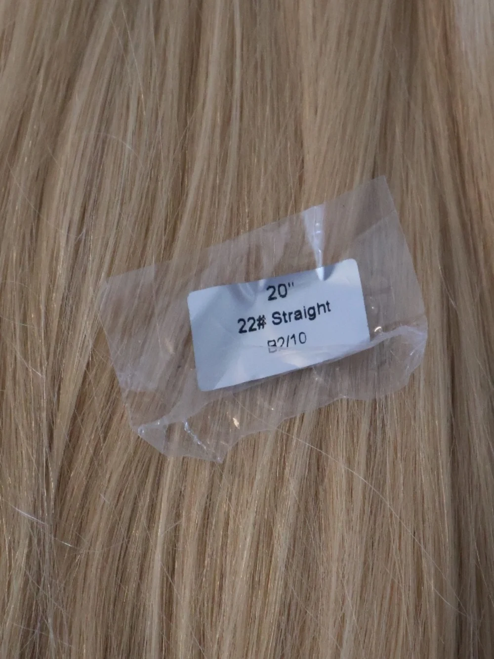 NEW 12A grade human hair genius weft level #22 warm blonde 20